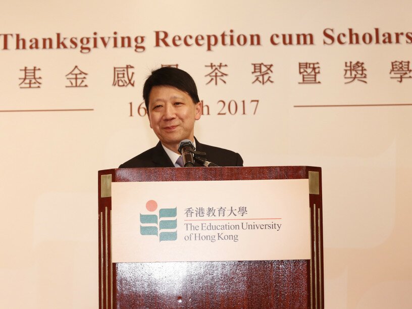 教大校董会主席彭耀佳博士衷心感谢众捐款人一直以来对教大的襄助。