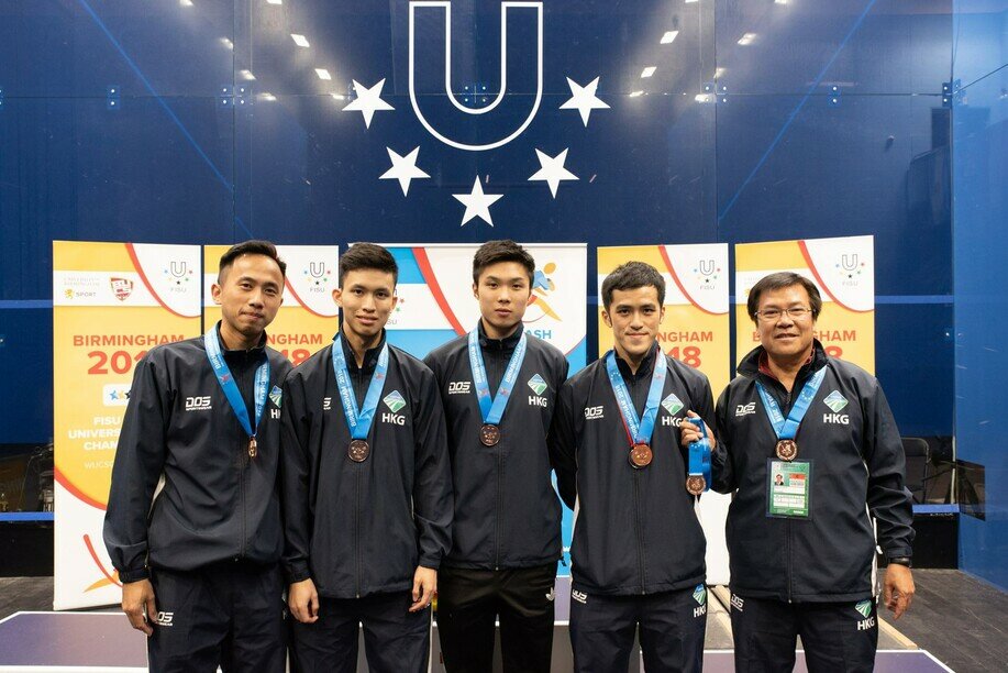 Student Henry Leung Claims Bronze in World University Squash Meet