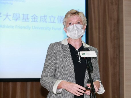 Chief Executive of Hong Kong Sports Institute Dr Trisha Leahy