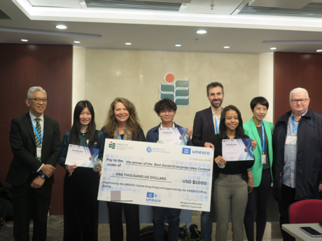 A symposium on how to transition to a green lifestyle was held by the UNEVOC Centre (Hong Kong) at the Education University of Hong Kong (EdUHK)