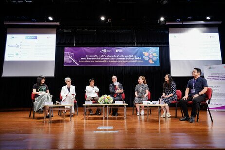 Chaired by Professor Chetwyn Chan Che-hin, the international postgraduate roundtable catalyses a dialogue between EdUHK doctoral alumni and senior professors