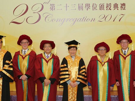 EdUHK Confers Honorary Doctorates